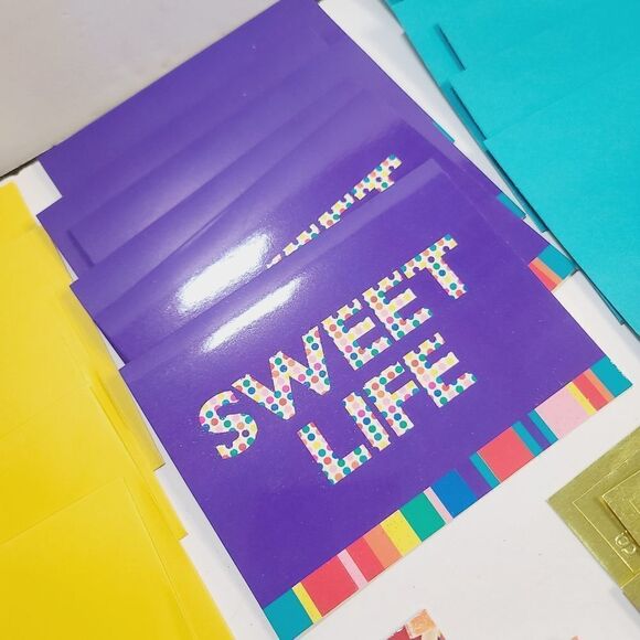 Dylan's Candy Bar Stationary Set Candyland Rainbow Retro Candy Gummy Bear - Picture 11 of 16